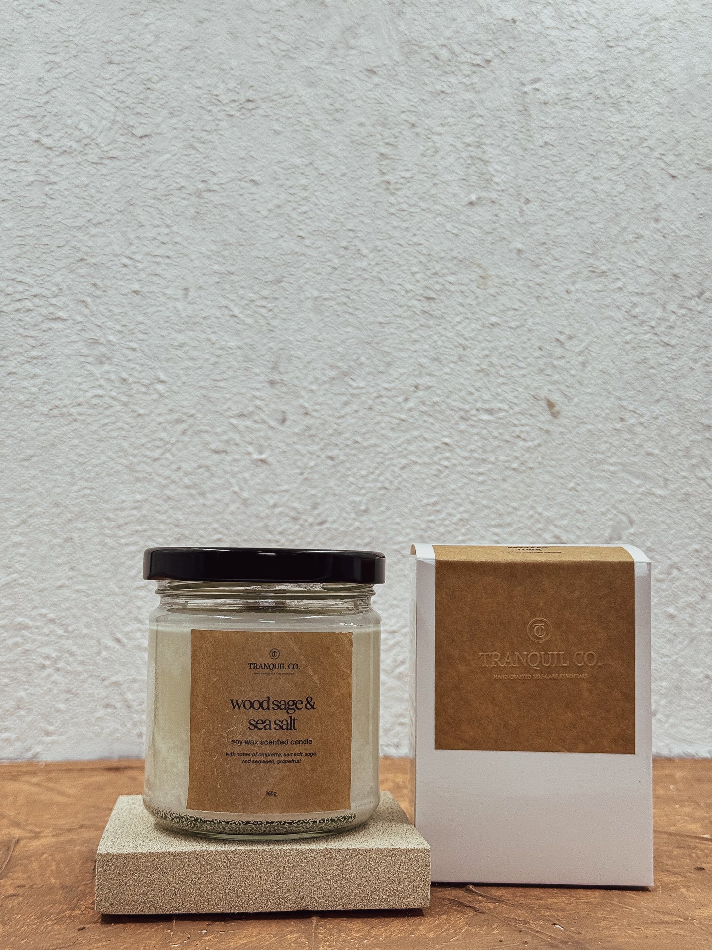 Wood Sage + Sea Salt Soy Candle (Pre-order)