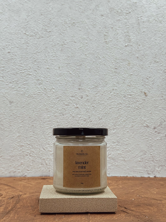 Lavender Mint Soy Candle