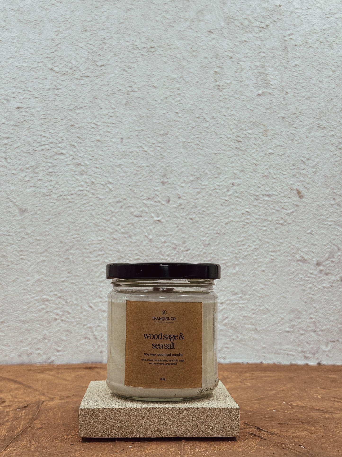 Wood Sage + Sea Salt Soy Candle (Pre-order)