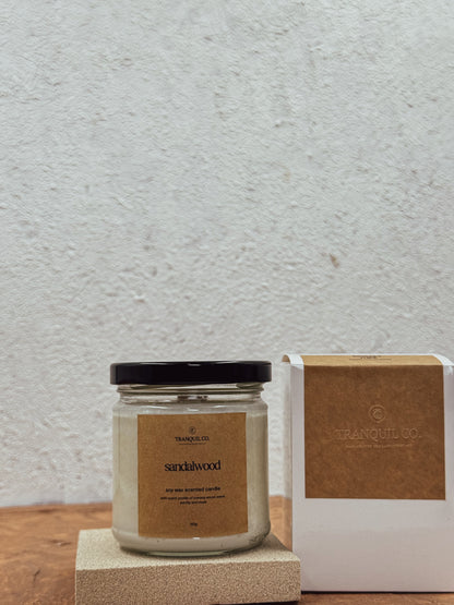 Sandalwood Soy Candle