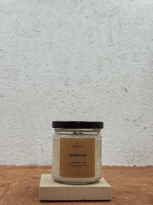 Sandalwood Soy Candle