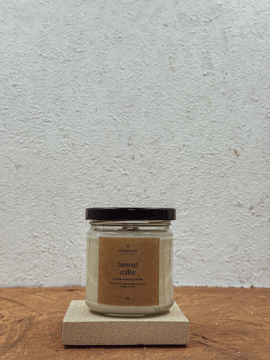 Brewed Coffee Soy Candle