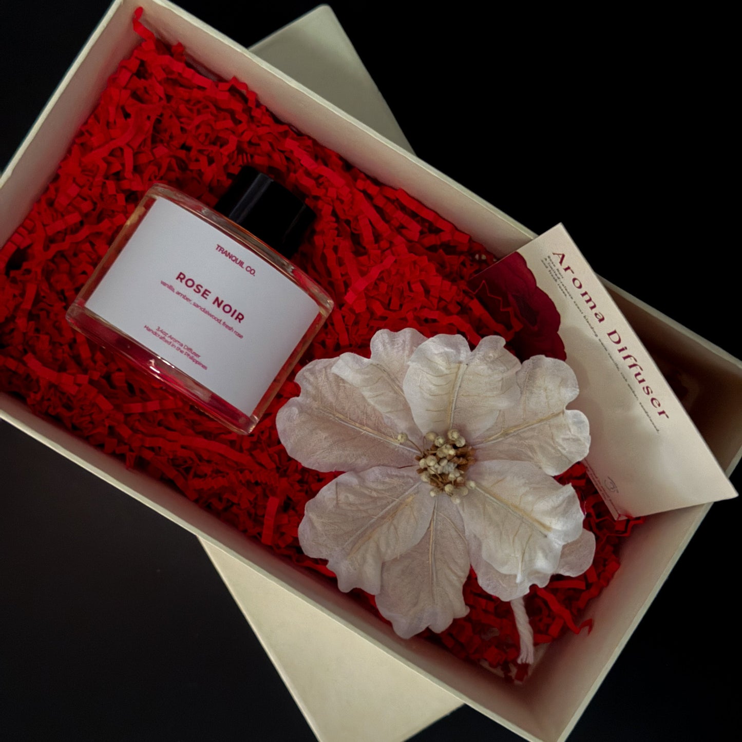 Limited Release: Rose Noir Flower Diffuser Gift Set