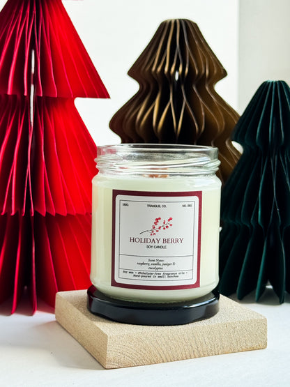 Holiday Collection: Soy Candles (Pre-order)