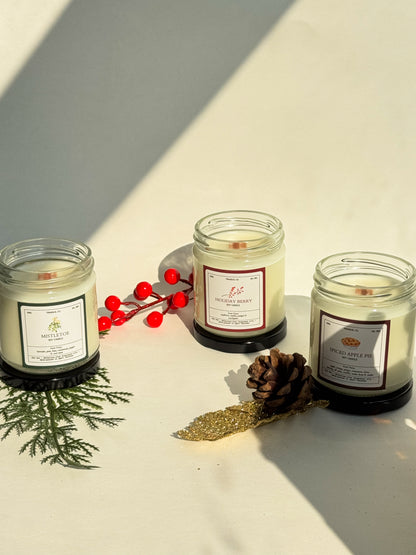 Holiday Collection: Soy Candles (Pre-order)