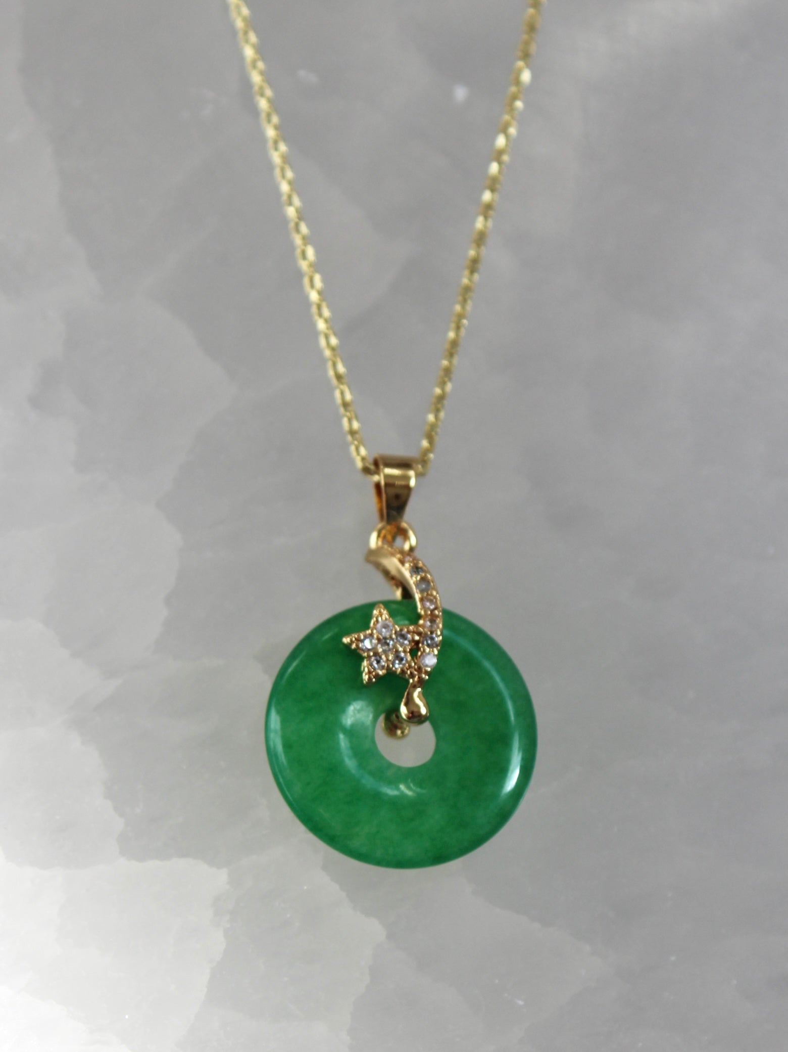 Jade Star Necklace