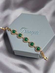 Jade Heart Bracelet