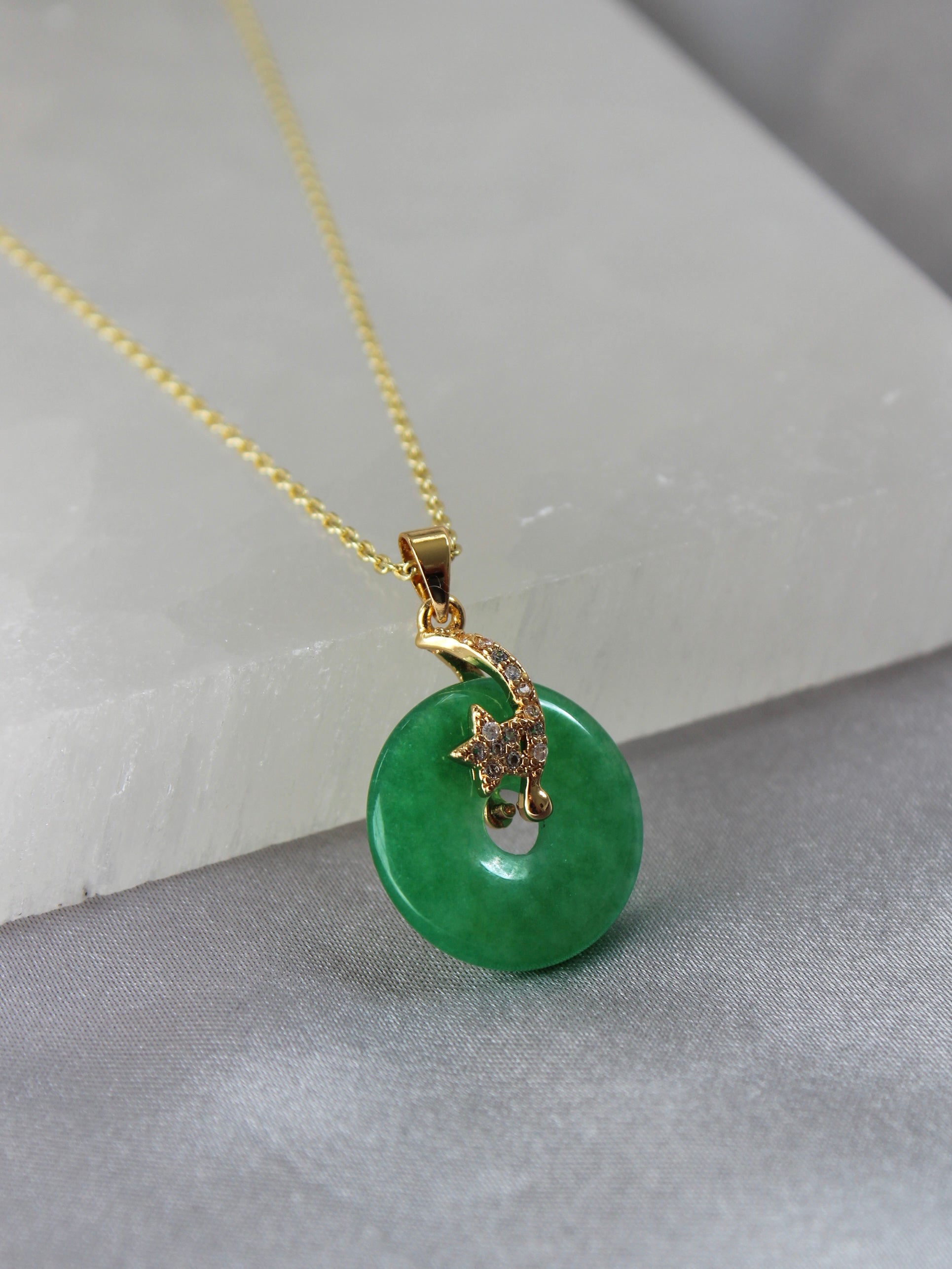 Jade Star Necklace